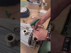 Vídeo de manutenção da bomba de vácuo de rolagem seca