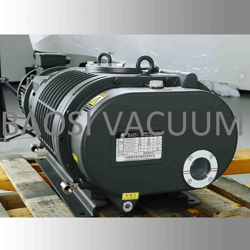 BSJ300L Aluminium Alloy 300 L/s Mechanical Booster Vacuum Pump 50Hz 5HP Army Green