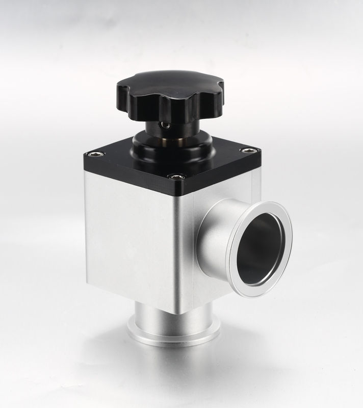 KF40 Manual Type High Vacuum Valve Vacuum Angle Valve GD-J40B Model Dust Proof